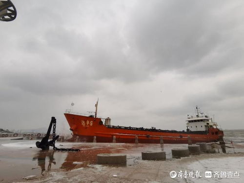 錨鏈斷裂漂航至海水浴場 煙臺海域一避風(fēng)貨輪擱淺