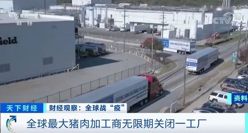 央視報道丨確診新冠肺炎員工增多,全球最大豬肉加工廠無限期關閉