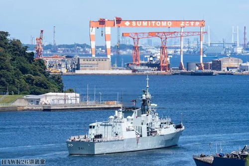 加拿大三艘軍艦訪問橫須賀基地 行事低調(diào)不張揚(yáng) 緊鄰海自科考船